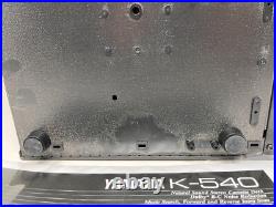 Yamaha K-540 Stereo Vtg Cassette Deck HX Pro Dynamic Bias Servo Tested See Video Yamaha K-540 Stereo Vtg Cassette Deck HX Pro Dynamic Bias Servo Tested See Video