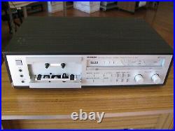 Yamaha K-550 Vintage 2 Head Cassette Deck Recorder New Belts Full Function Works