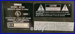Yamaha MT8X Multitrack Cassette Tape Recorder 8-Track Vintage