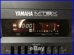 Yamaha MT8X Multitrack Cassette Tape Recorder 8track Vintage USED