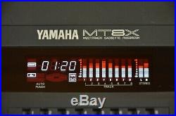 Yamaha MT8X Multitrack Cassette Tape Recorder 8track Vintage works perfect