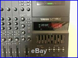 Yamaha MT8X Multitrack Cassette Tape Recorder 8track Vintage works perfect #74