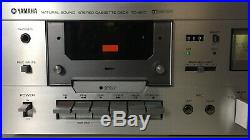 Yamaha Vintage Cassette Deck Recorder/Player TC-520 Nice