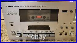 Yamaha Vintage Cassette Deck Recorder/Player TC-720 Nice